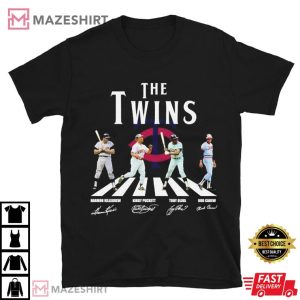Minnesota Twins Abbey Road Signature T Shirt (3)
