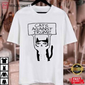 Cats Against Trump T Shirt (1)