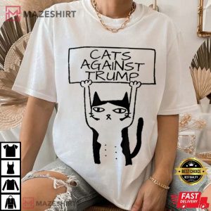 Cats Against Trump T Shirt (3)