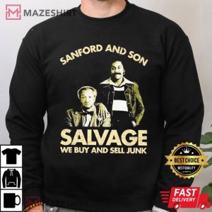 Sanford and Son Salvage We Buy Sell Junk T Shirt (3)