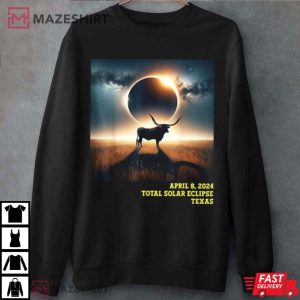 Total Solar Eclipse 2024 Texas Astronomical T Shirt (4)