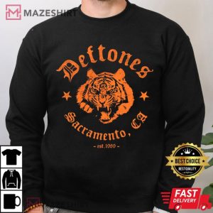 Deftones Tiger EST 1980 T Shirt (3)