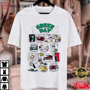 Rock and Roll Hall of Fame Green Day T Shirt (1)