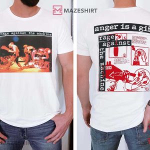 Rage Against The Machine Anger Is A Gift T Shirt (2)
