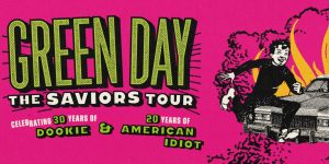 Green Day shirt is ready for the upcoming Saviors Tour 2024