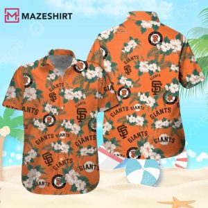 San Francisco Giants Baseball Aloha Beach Summer Hawaiian Shirt