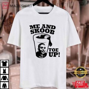 Boosie Badazz Me And Skoob Toe Up T Shirt (1)