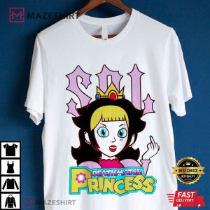 Deathmatch Princess Peach Mario T Shirt (2)
