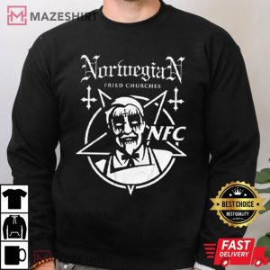 Norwegian Fried Churches NFC KFC Funny T Shirt (3)