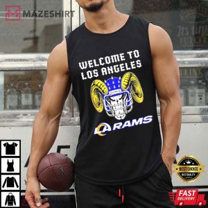 Welcome To Los Angeles Rams T Shirt (4)