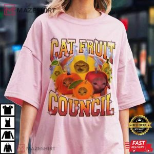 Fruit Cat Council Tiktok Meme T Shirt (2)