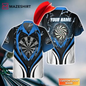 Darts Team Dartboard Hawaiian Shirt