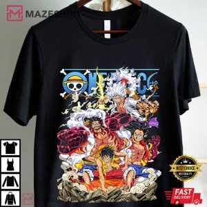 Monkey D Luffy One Piece Anime Lovers T Shirt (4)