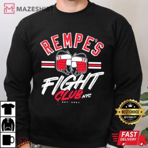 New York Rangers Rempe’s Fight Club NYC T Shirt (2)