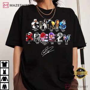 Chris Brown All Tour Signature T Shirt (3)