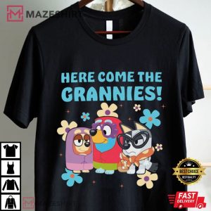 Here Come the Grannies Bluey T Shirt (3)