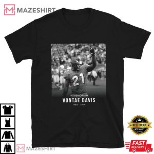 In Memories for Vontae Davis 1988 – 2024 T Shirt (2)