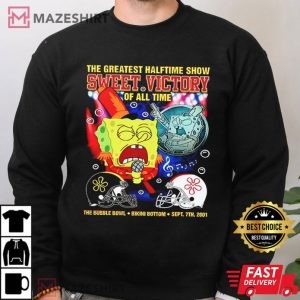 SpongeBob SquarePants The Greatest Halftime Show Sweet Victory Of All Time T Shirt (3)