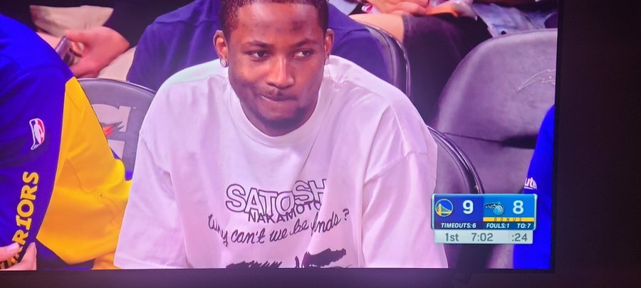 Joelkatz Schwartz wearing Satoshi Nakamoto Why Can’t We Be Friends T Shirt Joelkatz Schwartz wearing Satoshi Nakamoto Why Can’t We Be Friends T Shirt