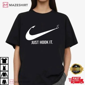 Fishing Gifts Just Hook It Fisherman T Shirt (2)