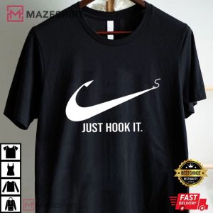 Fishing Gifts Just Hook It Fisherman T Shirt (3)
