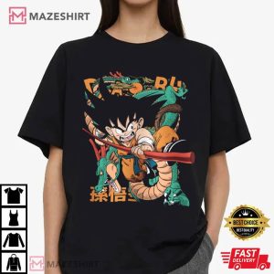 Young Goku Dragon Ball T Shirt (2)