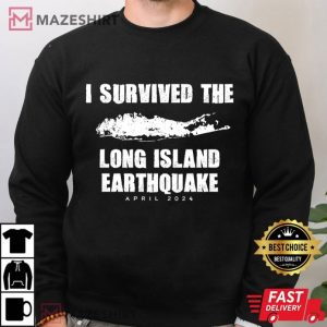 Long Island Earthquake April 2024 T Shirt (1)