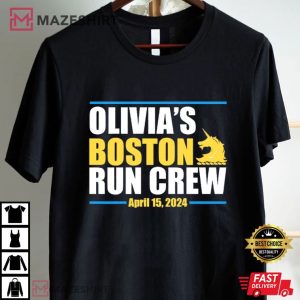 Boston Marathon Running Crew Family Matching Custom T Shirt (1)