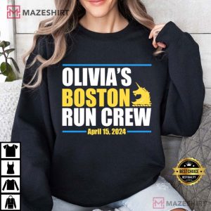 Boston Marathon Running Crew Family Matching Custom T Shirt (4)