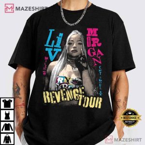 Liv Morgan Revenge Tour Wrestling T Shirt (3)