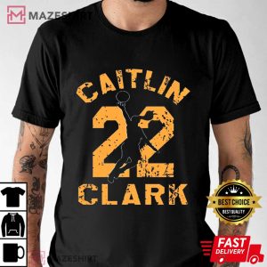 Caitlin Clark Goat #22 Basketball Championships T Shirt (3)