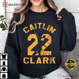 Caitlin Clark Goat #22 Basketball Championships T Shirt (4)