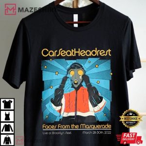 Car Seat Headrest Merchandise Faces From The Masquerade T Shirt (1)