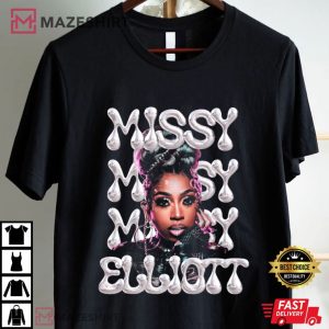 Missy Elliott Out of this World Tour T Shirt (1)