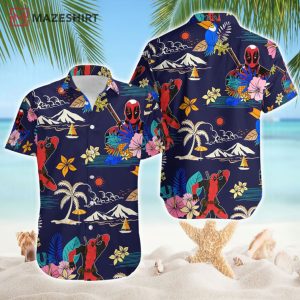 Deadpool Ryan Reynolds Hawaiian Shirt