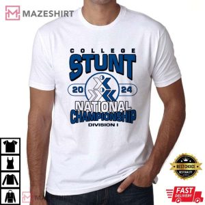 College Stunt 2024 National Championship Division I T Shirt (2)
