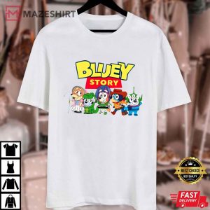 Bluey Story Toy Story Family Matching Shirt (1)