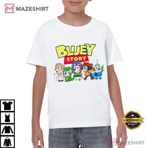 Bluey Story Toy Story Family Matching Shirt (4)