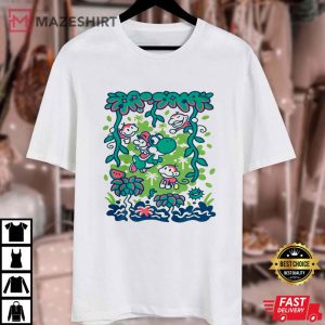 Yoshi's Island Monkey Mario T Shirt (1)