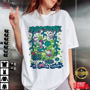 Yoshi's Island Monkey Mario T Shirt (2)