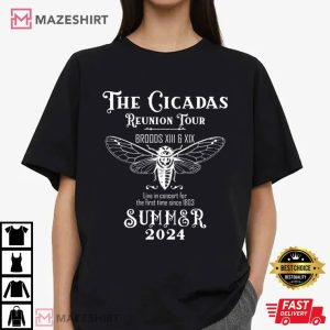 Cicada Reunion Tour Summer 2024 T Shirt (3)