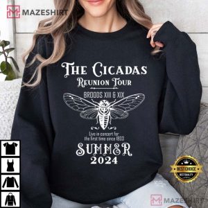 Cicada Reunion Tour Summer 2024 T Shirt (4)