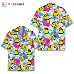 Rubber Duck Summer Vibes Hawaiian Shirt (3)