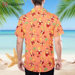 Shuckle Pokemon Summer Hawaiian Shirt (2)