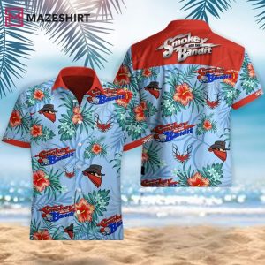 Smokey And The Bandits Tropical Hawaiian Shirt