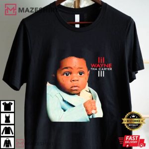 Lil Wayne Tha Carter III Album Cover T Shirt (1)