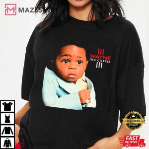 Lil Wayne Tha Carter III Album Cover T Shirt (2)