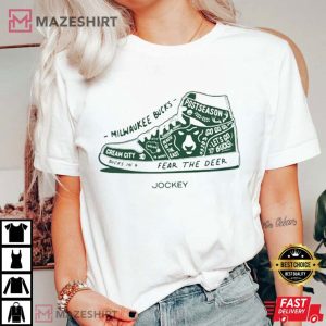 Milwaukee Bucks Fear The Deer T Shirt (3)