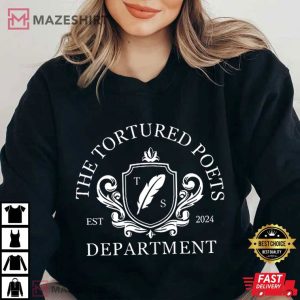 The Tortured Poets Department TTPD Merch T Shirt (4)
