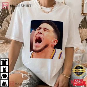 Devin Booker Cry against Suns T Shirt (3)